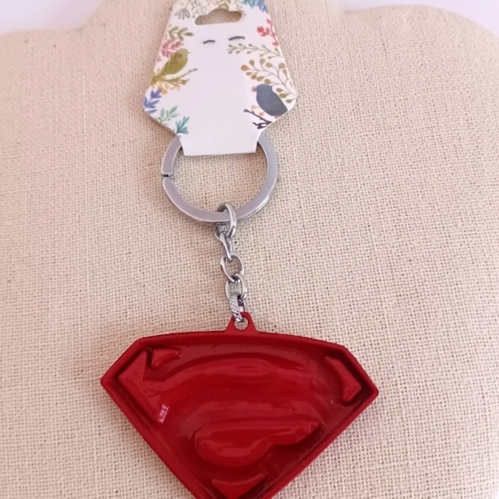 DC Comics SUPERMAN LOGO Justice League Key Chain
